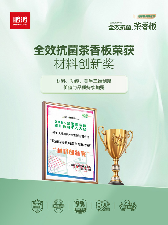 东升国际板材材料创新奖